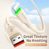 Mcdodo Alpha Series Silicone 3A USB to Lightning Cable with LED 1.2m