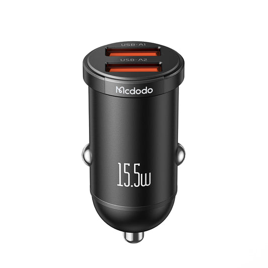 Mcdodo 15.5W LED 2-Port Car Charger
