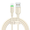 Mcdodo 474 Silicone 3A USB to Lightning Cable with LED 1.2m