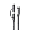 Mcdodo 045 2 in 1 100W USB 3 Cable USB-C to USB-C+Lightning 1.2m