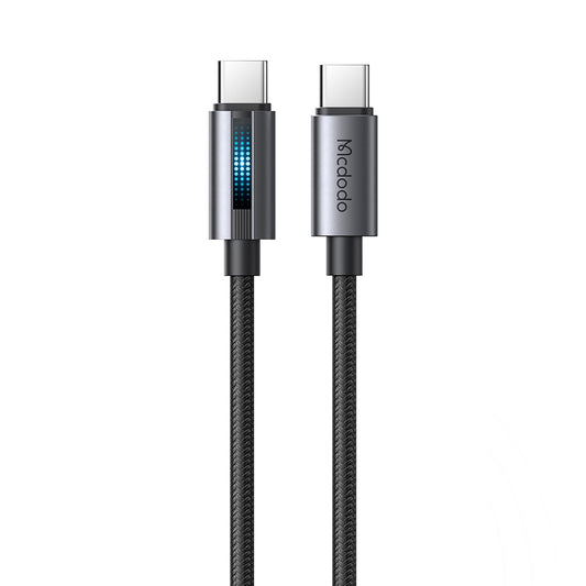 Mcdodo 574 100W USB-C to USB-C Cable with Breathing Light 1.2m