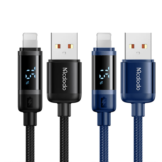 Mcdodo 500 3A Battery Level Display USB To Lightning Cable 1.2m