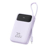 Mcdodo 325 20W PD+QC 10000mAh Power Bank Built-in Cable with Digital Display（For Lightning)