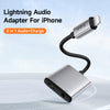 Mcdodo 554 2 in 1 Lightning to DC3.5 + Lightning Audio Adapter