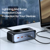 Mcdodo 461 6 in 1 70W GaN Lightning Protection Power Strip（Eu Plug)