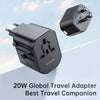 Mcdodo 347 20W PD Fast Charging Universal Travel Adapter
