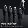 Mcdodo Thunder Series 2 in 3 100W fast charging cable 1.2m