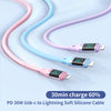 Mcdodo Digital HD Silicone Type-c to Lightning 36W Data Cable 1.2m 1.8m