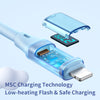 Mcdodo Digital HD Silicone Type-c to Lightning 36W Data Cable 1.2m 1.8m