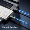 Mcdodo Digital Pro Auto Power Off Lightning Cabo de dados transparente 1,2m 1,8m 