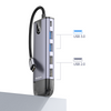 Mcdodo 10 in 1 HUB ( HDMI; USB-A 2.0*2; USB-A 3.0*2; VGA USB-C(PD 100W); Gigabit LAN; SD/TF Card Slot）