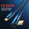 Mcdodo Firefox Series 100W 90 Degree Type-c to Type-C cable 1.2m 2m