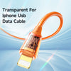 Mcdodo 208 Lightning Transparent Data Cable 1.2m