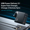 Mcdodo 140W GaN 5 Pro Dual Type-C + USB  Fast Charger Set (UK)