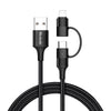 Mcdodo 680 2 in 1 Lightning+Type-C Cable 1.2m with LED