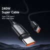 Mcdodo 368 240W Type-C to Type-C Data Cable 1.2m 2m