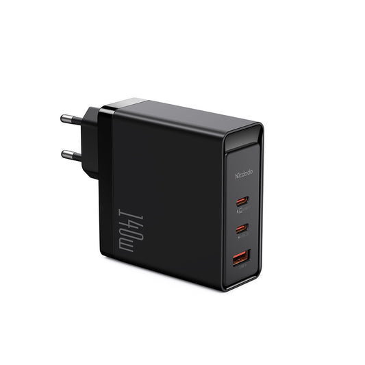 Mcdodo 291 140W GaN 5 Pro Dual Type-C + USB  Fast Charger (EU plug)