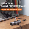 Mcdodo 112 5 in 1 USB-C Docking Station  (USB3.0x4+PD100W)