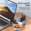 Mcdodo 100W GAN Dual Type-C + USB Fast Charger + C TO C Cable Set (US Plug)